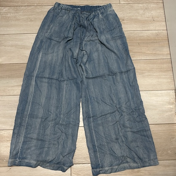 Mustard Seed Pants - Mustard Seed Chambray Pants - L